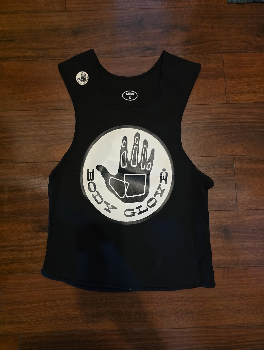 Men's Body Glove Black and White Neoprene Wetsuit Tank Top